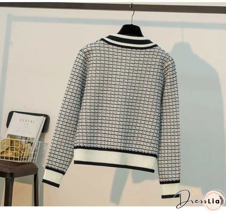 Maya Knitted V-Neck Jacket