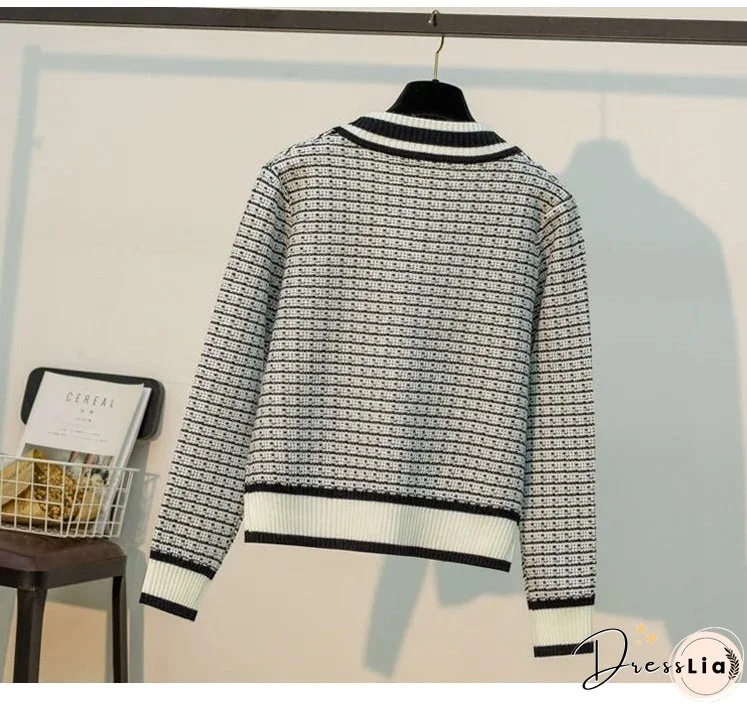 Maya Knitted V-Neck Jacket