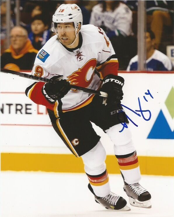 Calgary Flames David Jones Autographed Signed 8x10 Photo Poster painting COA C