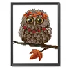 14CT Owl - Stamped Cross Stitch 19*22cm/7.48*8.66in(Brand)