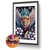 (40*70cm)Lion - Full Round Drill Diamond Painting