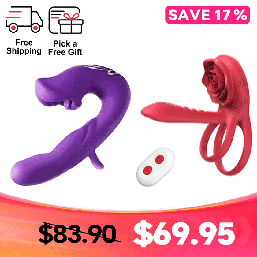 Violet PulseWave Rabbit Massager &ndash; Tongue Motion