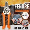 Pinces &agrave; fendre de r&eacute;paration Pinces coupantes multifonctions Pinces &agrave; d&eacute;nuder durables