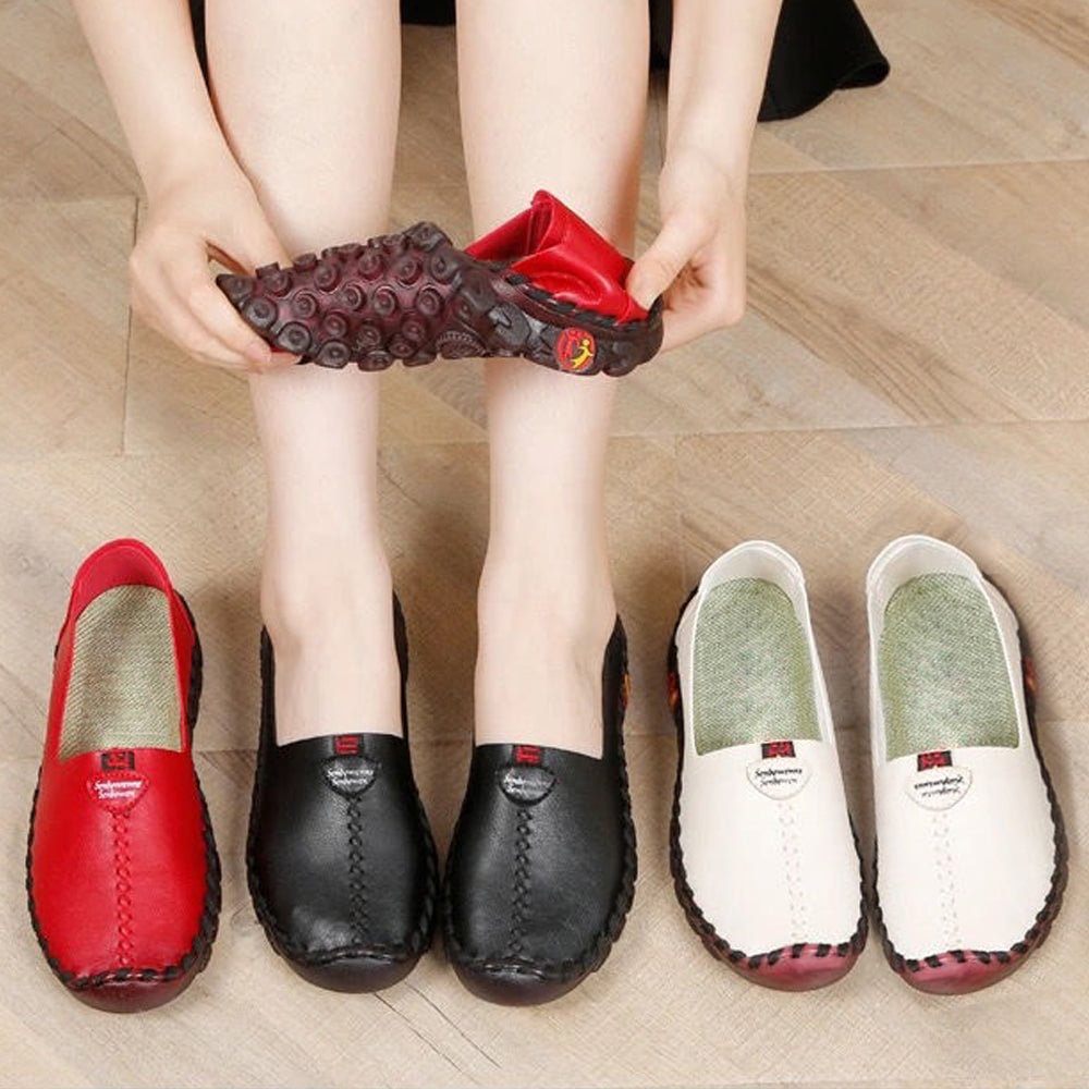 🔥🔥Wide Fit Thick Sole Flats Shoes For Women（20% off for two item）
