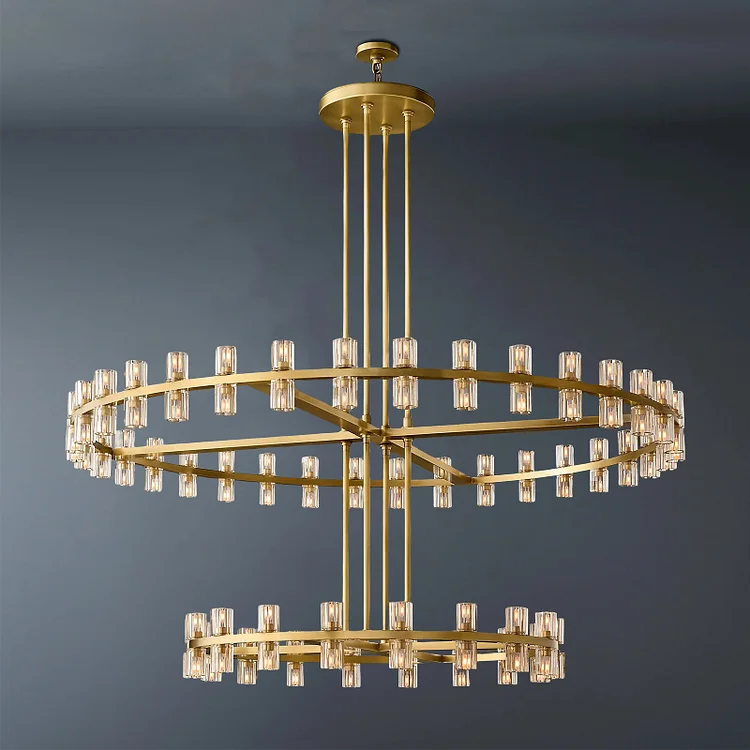 Arcachon Led Round Two-tier Chandelier 60