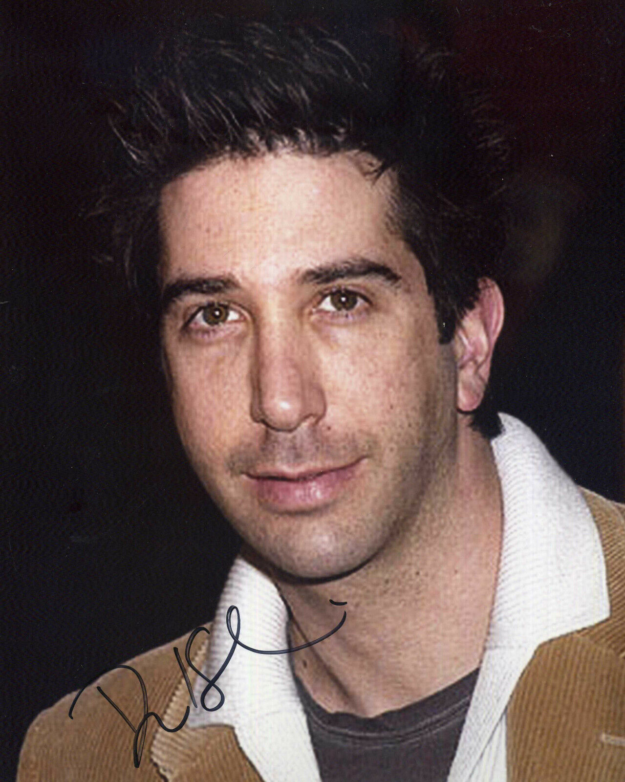 DAVID SCHWIMMER Signed Photo Poster paintinggraph - Film & TV Actor FRIENDS - preprint