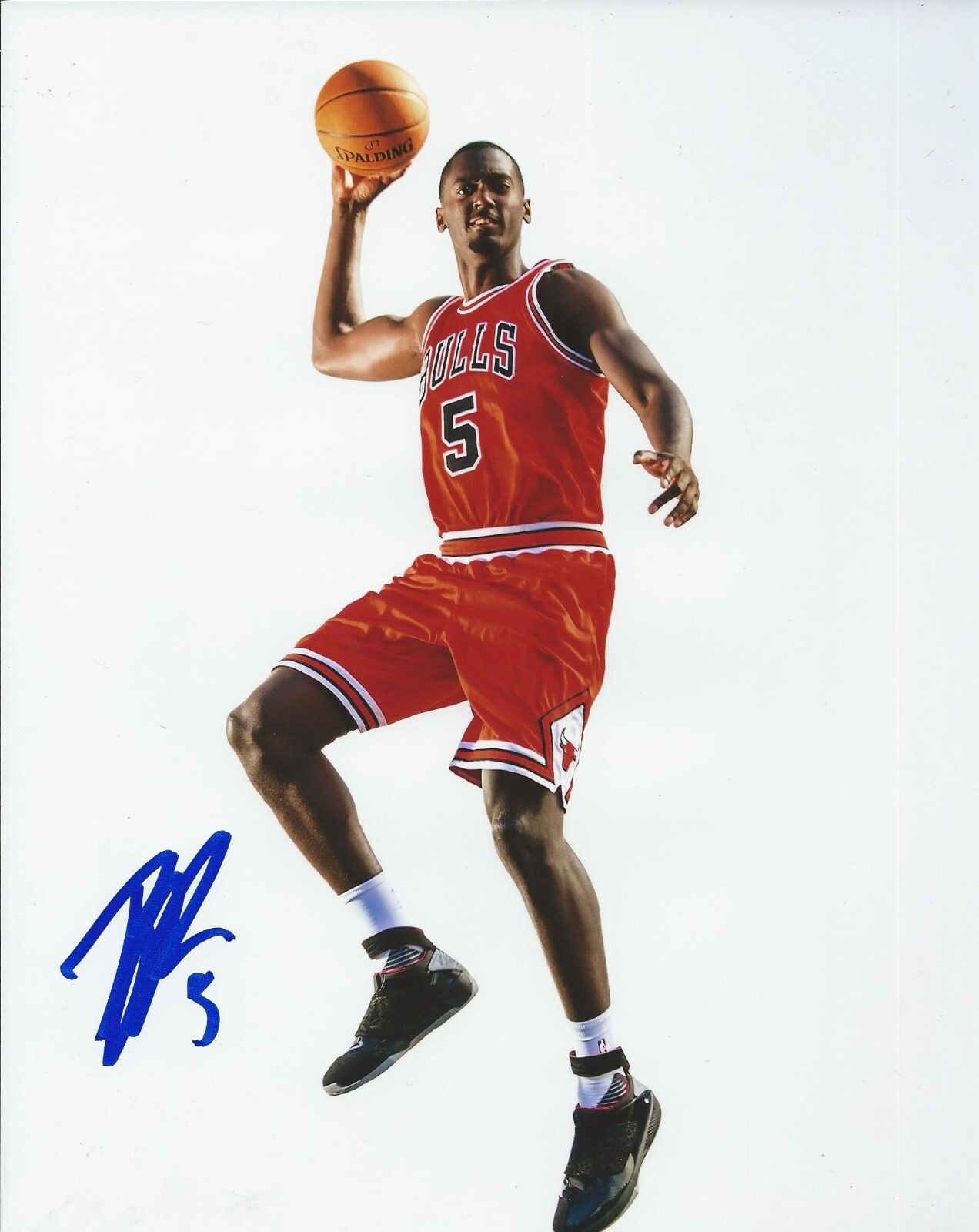 BOBBY PORTIS signed autographed CHICAGO BULLS 8x10 Photo Poster painting w/COA