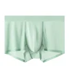 New ice silk nude mid-waist men's underwear, comfortable 7A antibacterial mulberry silk open crotch men's underwear