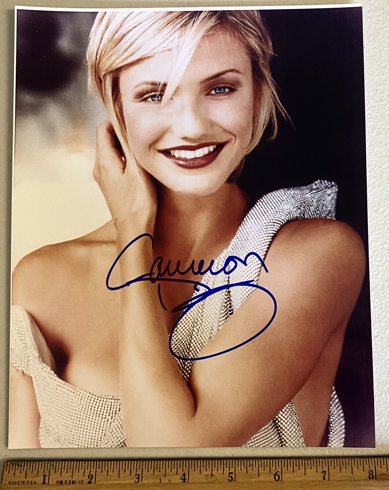 Cameron Diaz Signed Autograph 8x10 Photo Poster painting Something About Mary