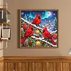 Aurora Cardinals DIY 11CT Stamped Cross Stitch Kit 40*40cm