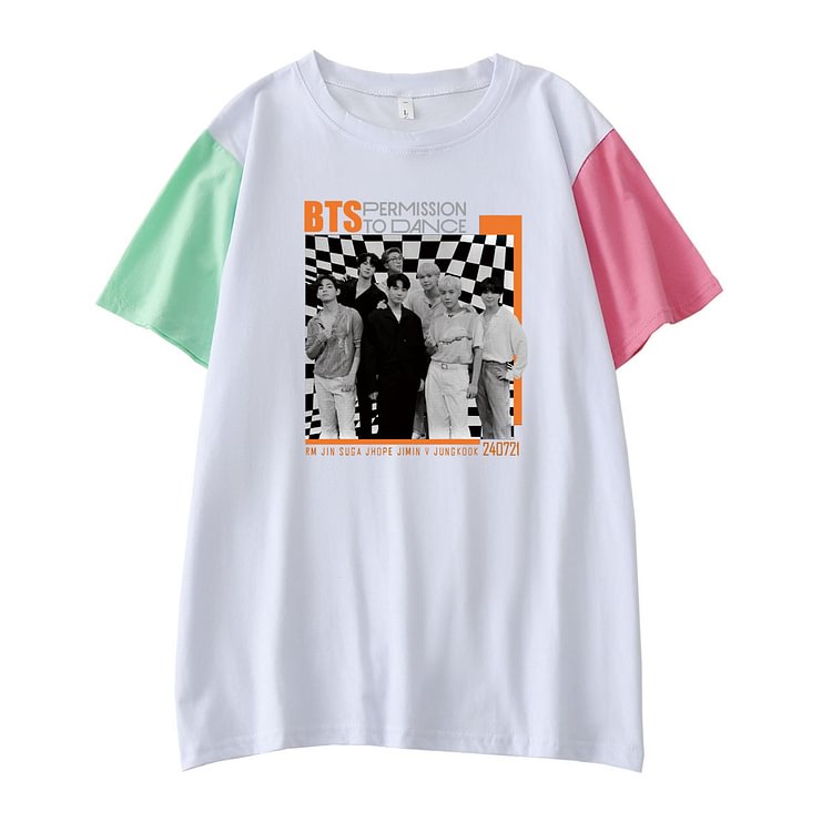 BTS Permission to Dance Las Vegas Photo T-shirt