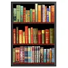 (Multi Style)Bookshelf-Full Embroidery 3 strands 11CT Stamped Cross Stitch-40*60CM-Large Size