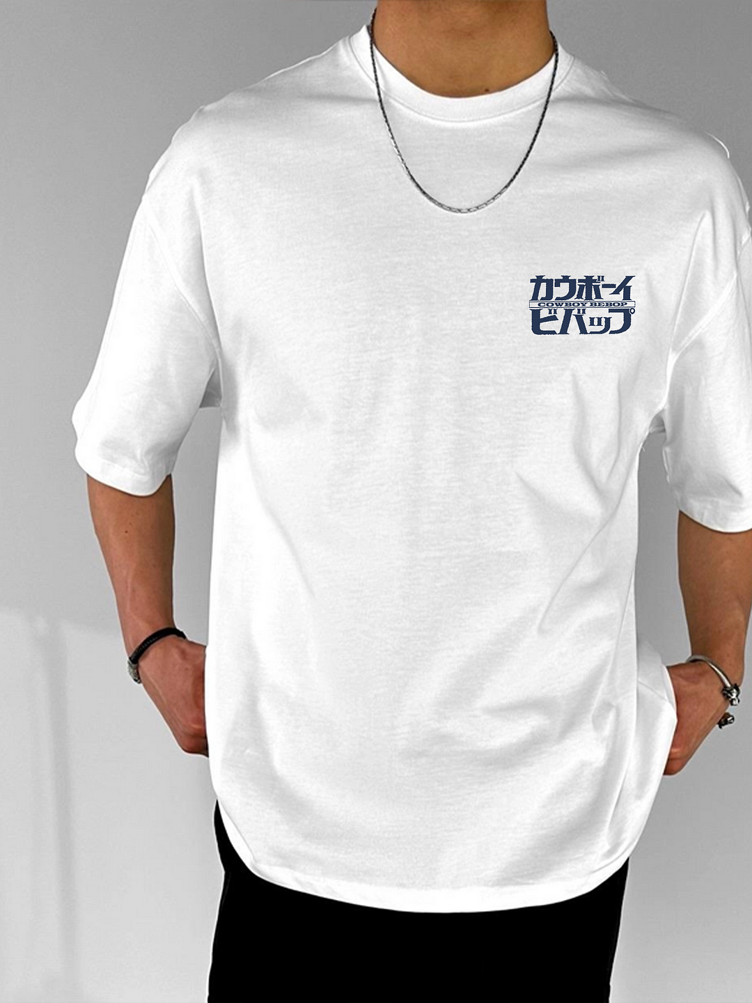 Cowboy Bebop Spike Spiegel Printed Men's T-shirt