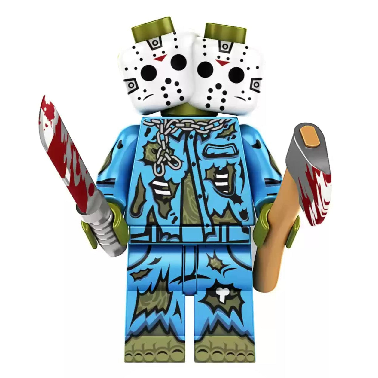 Jason Voorhees Custom Horror Minifigure LBS monstertoys