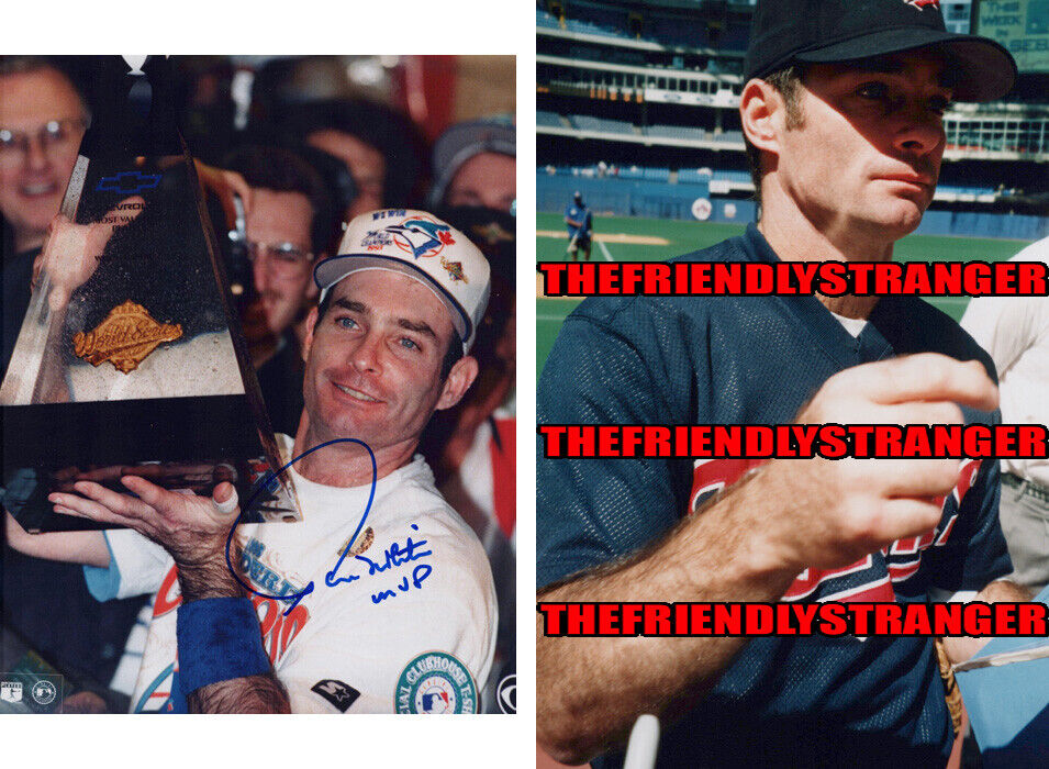 PAUL MOLITOR signed TORONTO BLUE JAYS 93 WORLD SERIES MVP