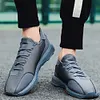 Gioiacombo&trade; Scarpe sportive da uomo stringate con pannello della piattaforma