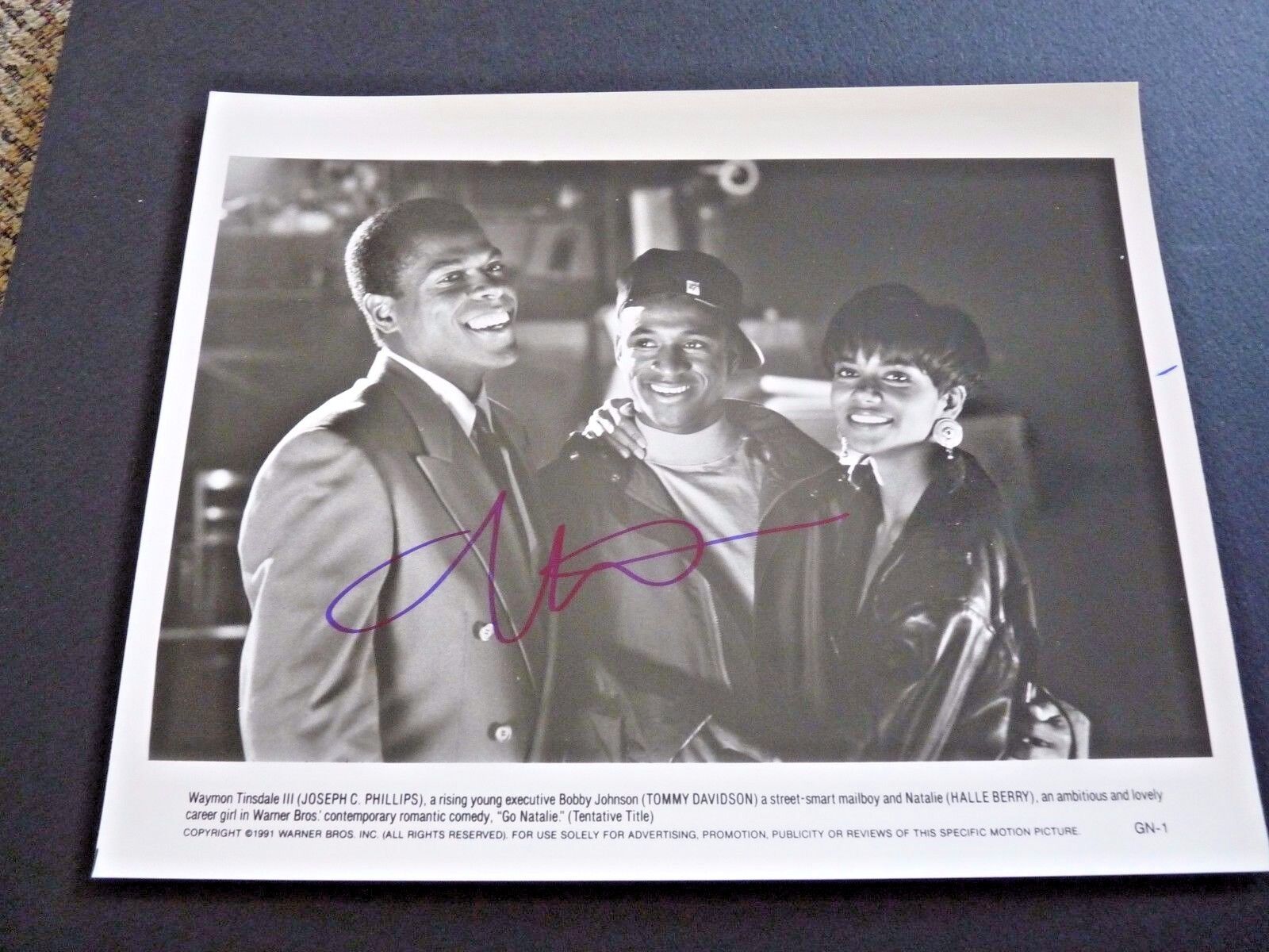 Tommy Davidson Go Natalie Autographed Signed 8x10 Promo Photo Poster painting PSA Guaranteed #2