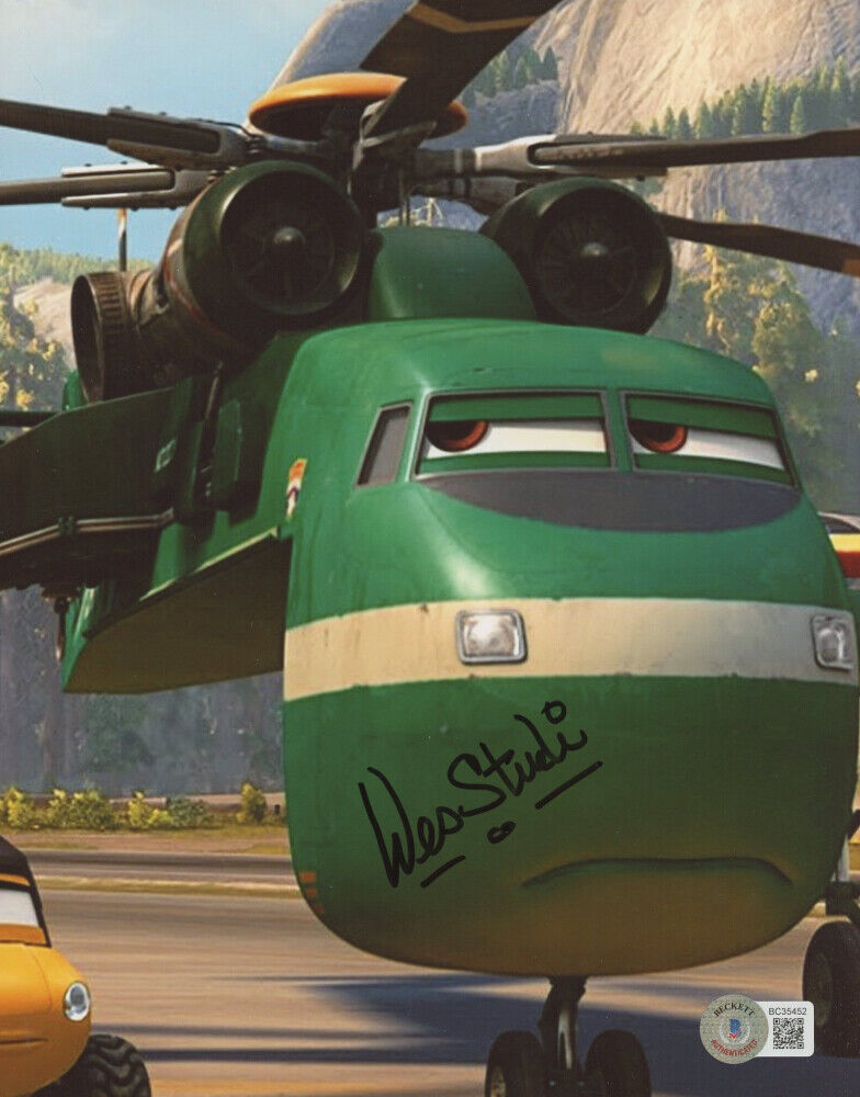 Voice of Windlifter Wes Studi Signed Planes: Fire & Rescue