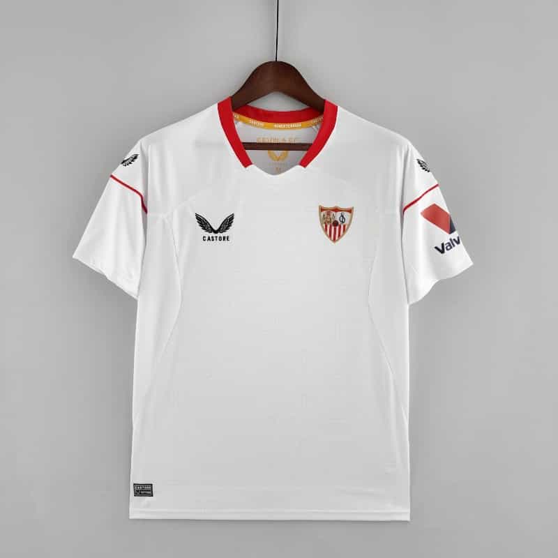22-23 Sevilla Soccer Jersey Home