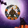 Haunted House Wreath 2D Flat DIY Diamond Painting Pendant Wall Decor 24cm