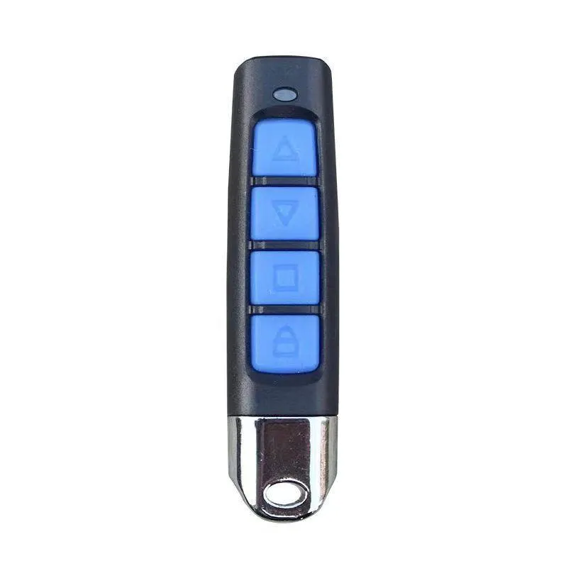 433MHZ Wireless RF Remote Control Metal 4-button EV1527 Learning Code ...