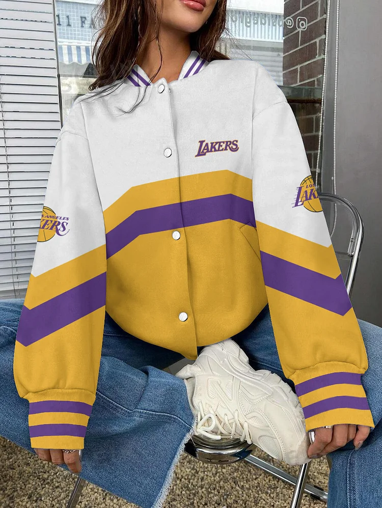 Los Angeles Lakers   Limited Edition Full-Snap Casual Jacket