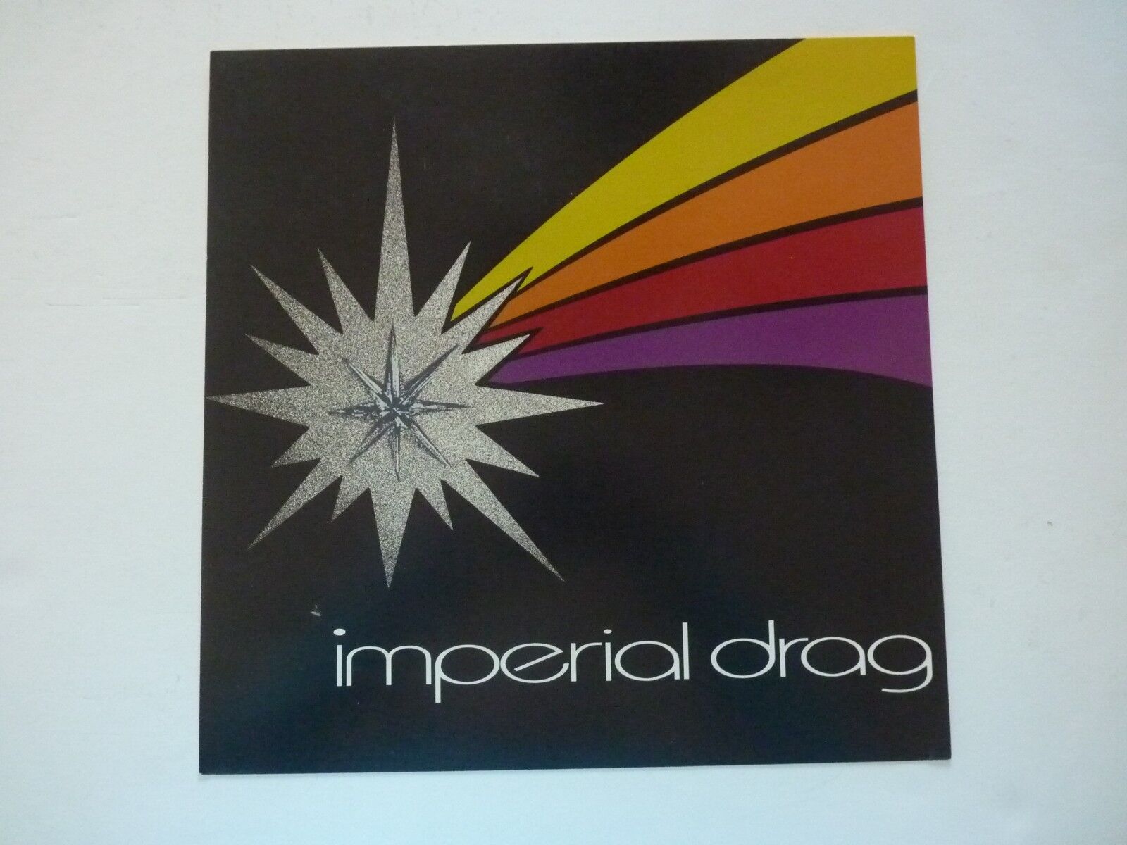 Imperial Drag LP Record Photo Poster painting Flat 12x12 Poster Yellow