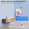 Wifi Sound and Light Alarm Sensor App Remote Control Plug-in Home Alarm 105dB Sounder Voice Broadcast Alarm for Vibration CO VOC PIR for Kids Garage Office