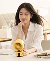 Small Robot Desktop Fan 101 Wind Speed Levels