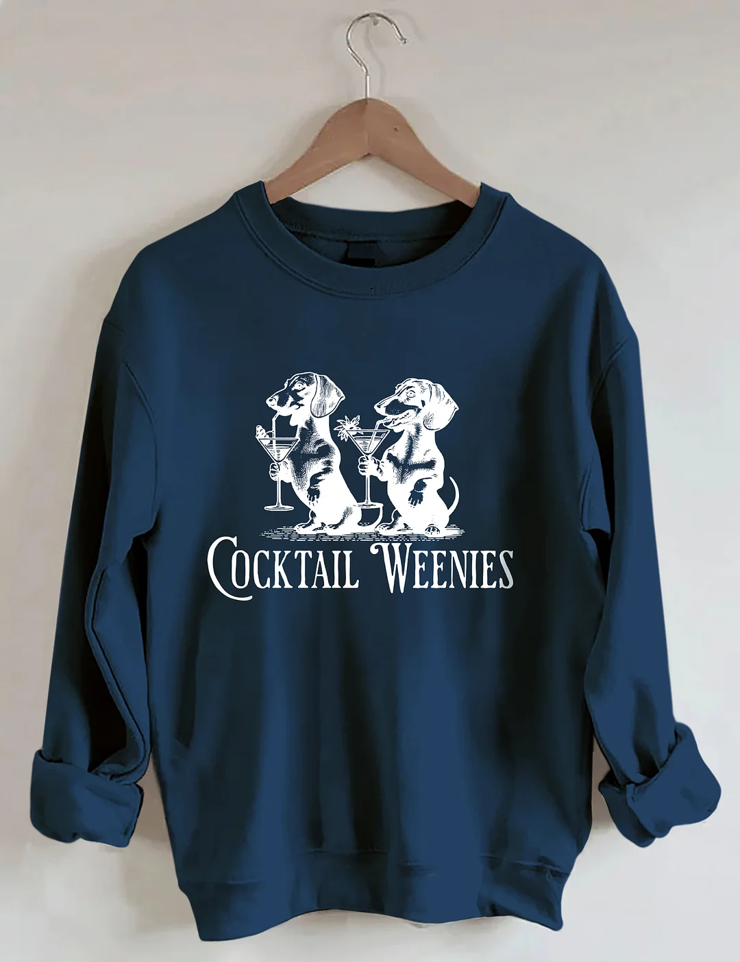 Cocktail Weenies Dachshund Sweatshirt