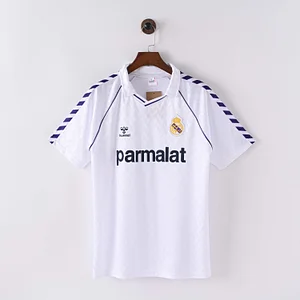 1986/1987 Retro Real Madrid Home Football Shirt 1:1 Thai Quality