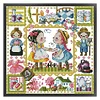 Anne Of Green Gables-14CT Stamped Cross Stitch Egyptian Cotton 30*30cm/11.81*11.81in tapestrymarket