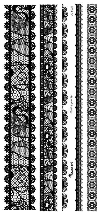 1piece white black henna tattoo Sexy Lace Stocking Arabic Indian rose butterfly Bow flash wedding art paint on hand arm leg