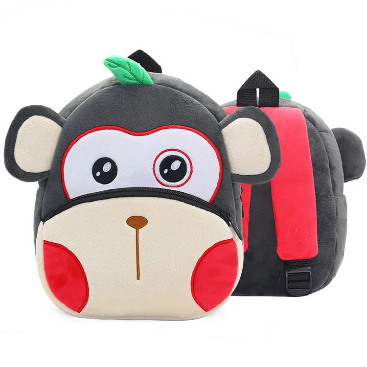 Animals Cartoon Plush Backpack