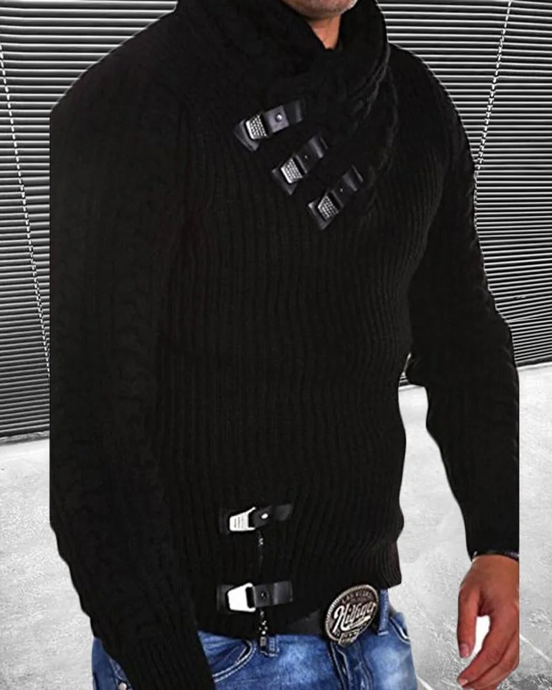 Men's casual warm sweaters-13
