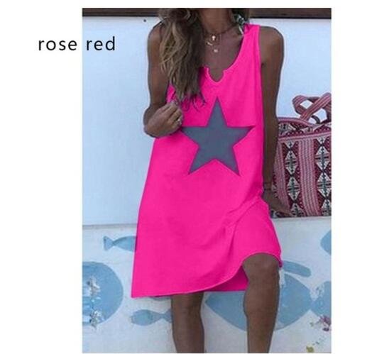 Women 2022 Loose Vintage Ruffles Strip Befree Dress Large Big Printed Patchwork Summer Boho Casual Party Beach Dresses Plus Size