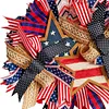 4th of July Wreath Patriotic American Wreath for Independence Day & Memorial Day