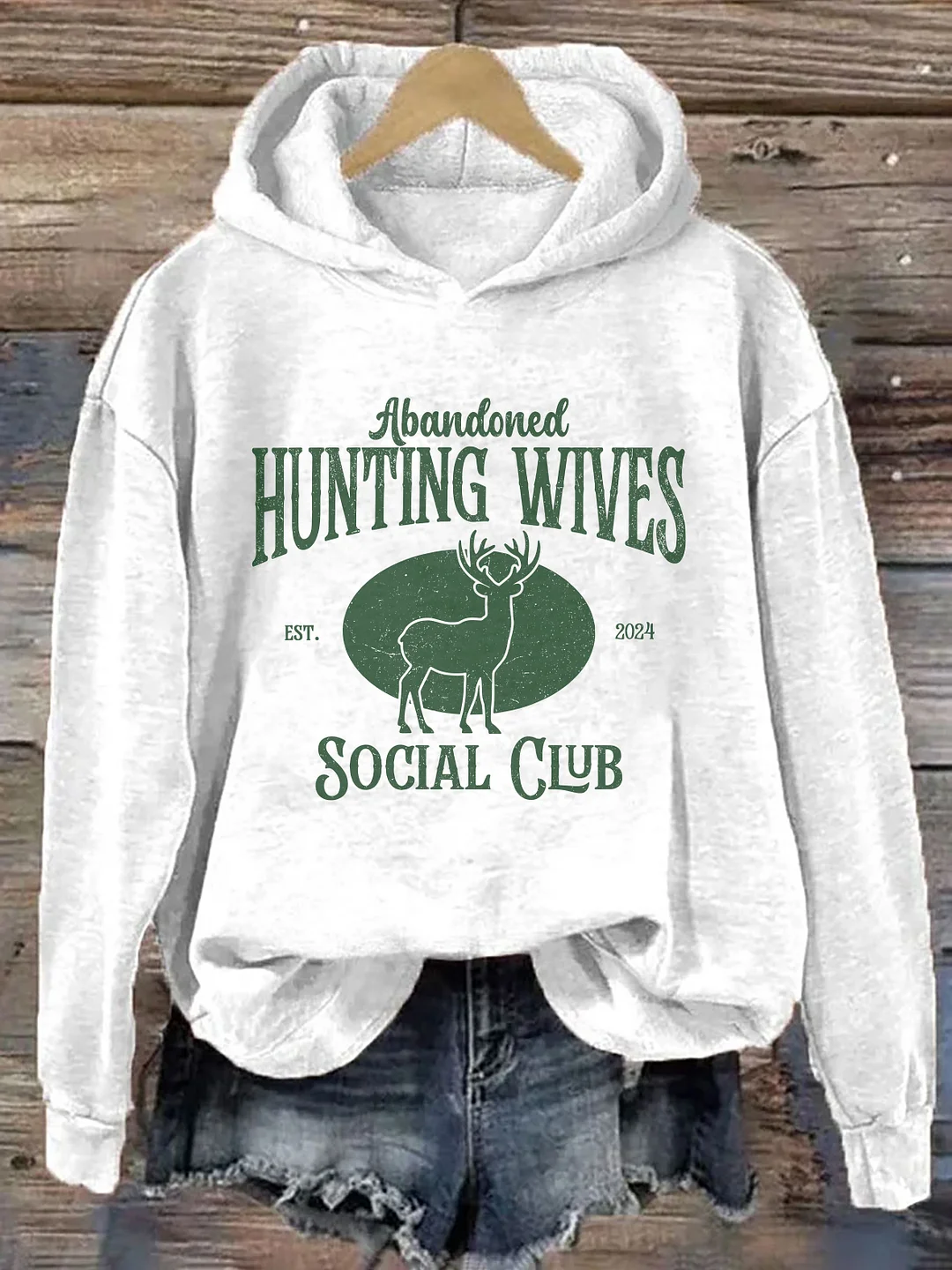Abandoned Hunting Wives Social Club Hoodie