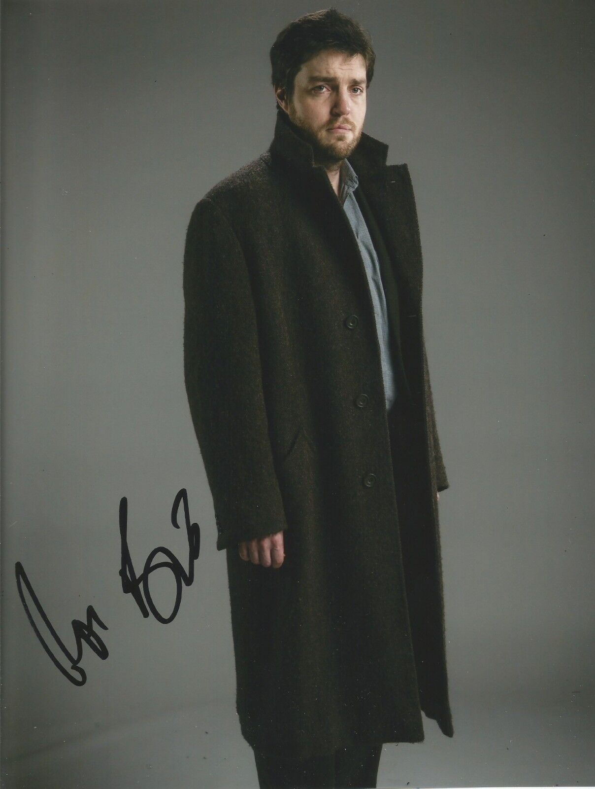 Tom Burke Signed Strike 10x8 Photo Poster painting AFTAL