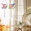 2pcs Flower Bird Diamond Painting Double-sided Crystal Window Suncatcher Craft Set Birthday Gifts Home Garden Decor Hanging Kit