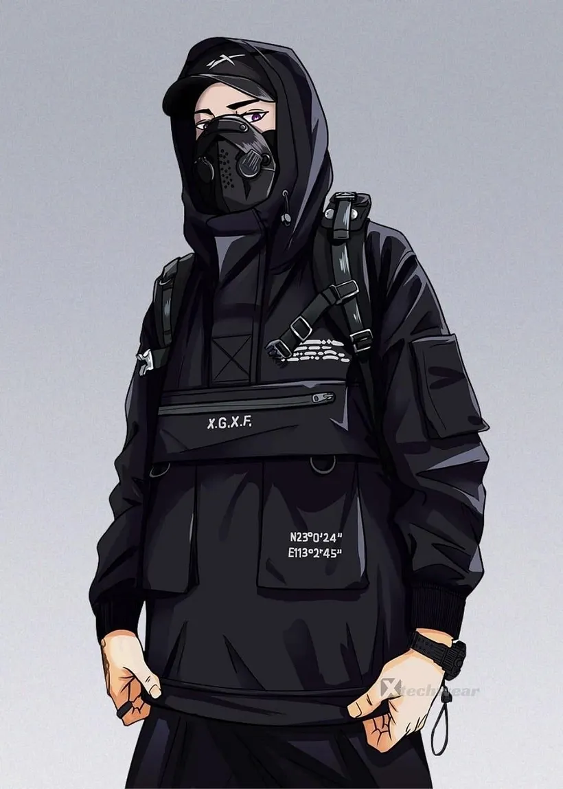 X.G.X.F Techwear Jacket - Affordable Techwear/Darkwear - X