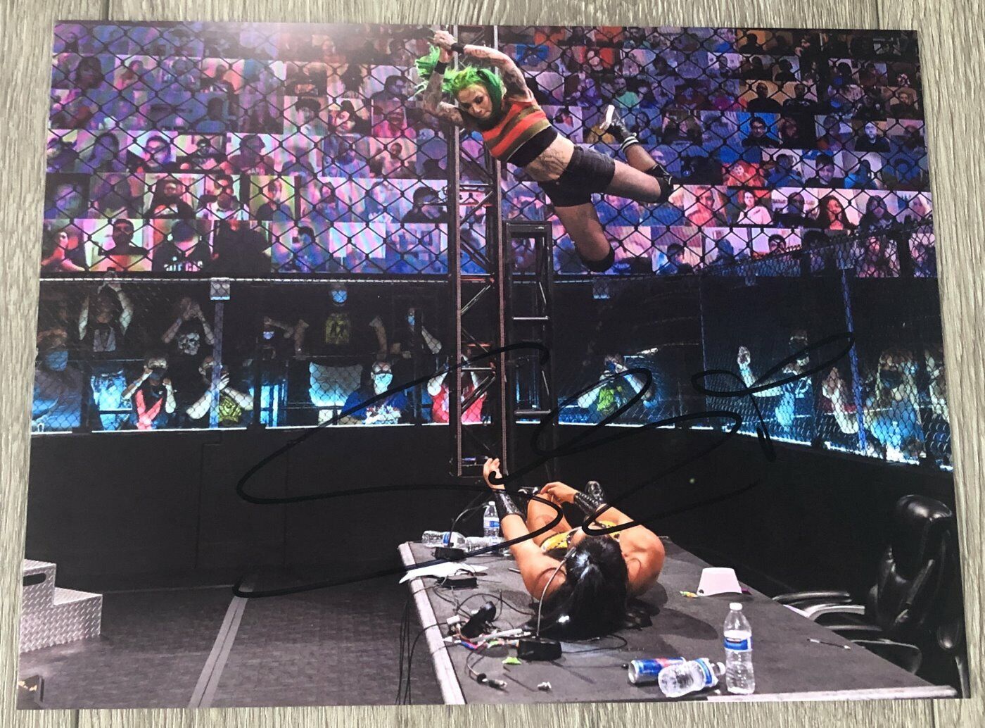 SHOTZI BLACKHEART SIGNED AUTOGRAPH WWE RAW SMACKDOWN NXT 8x10 Photo Poster painting B w/PROOF