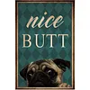 Nice Butt Poster Quotes-11CT Stamped Cross Stitch 40*60cm(Big Size)