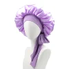 Stylish Satin Elastic Ribbon Beauty Hat Salon Sleeping Hat