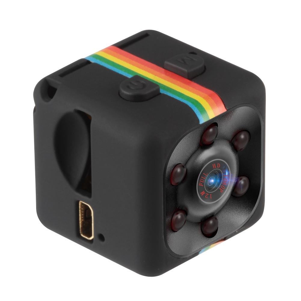 

SQ11 Mini Camera HD 1080P Night Vision Camcorder Infrared Video Recorder, Black, 501 Original