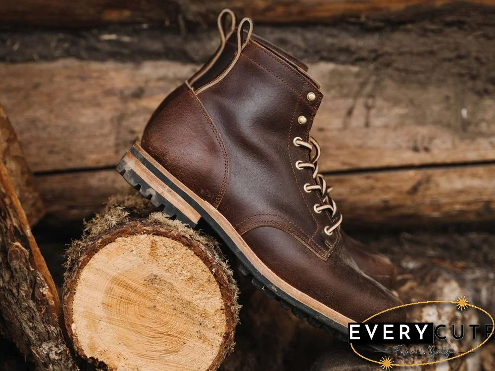 Cow Split Leather Men Boots Comfortable Boots Men Footwear Rubber Ankle Boots Men's Shoes