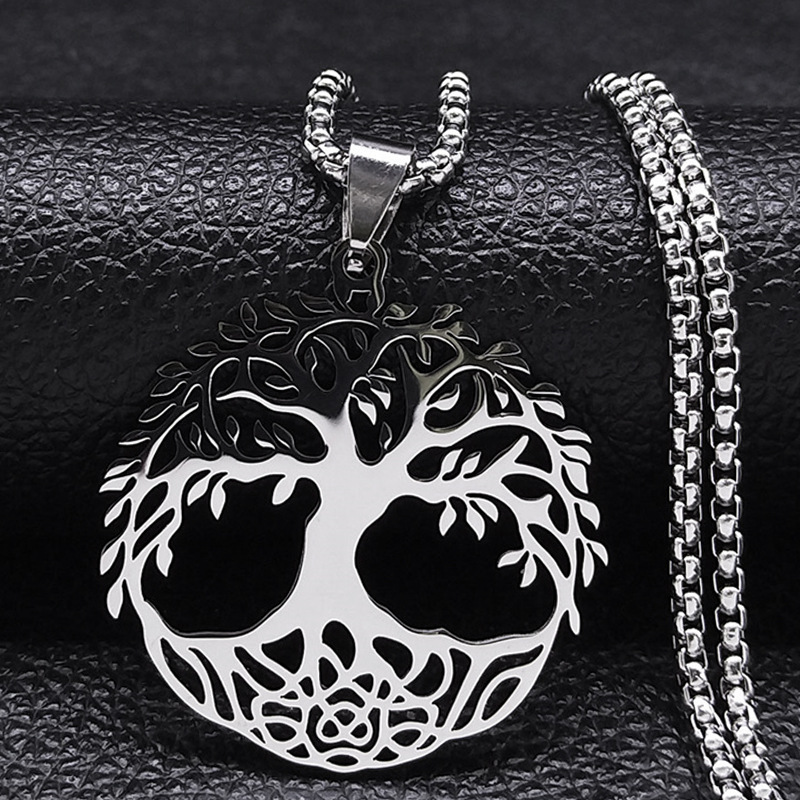 Tree of Life Necklace - Stainless Steel Necklace