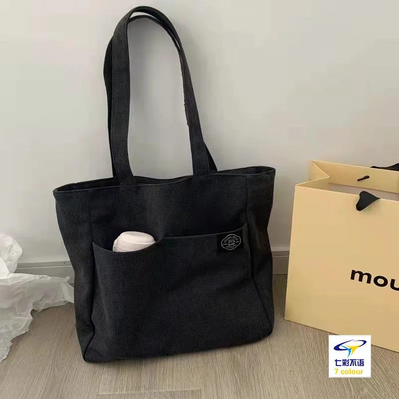Pongl Bags for Women Shoulder Bag Teenager Girls School Bags Big Capacity Handbag Eco Reusable Grocery Shopping Tote Bag Bolsas