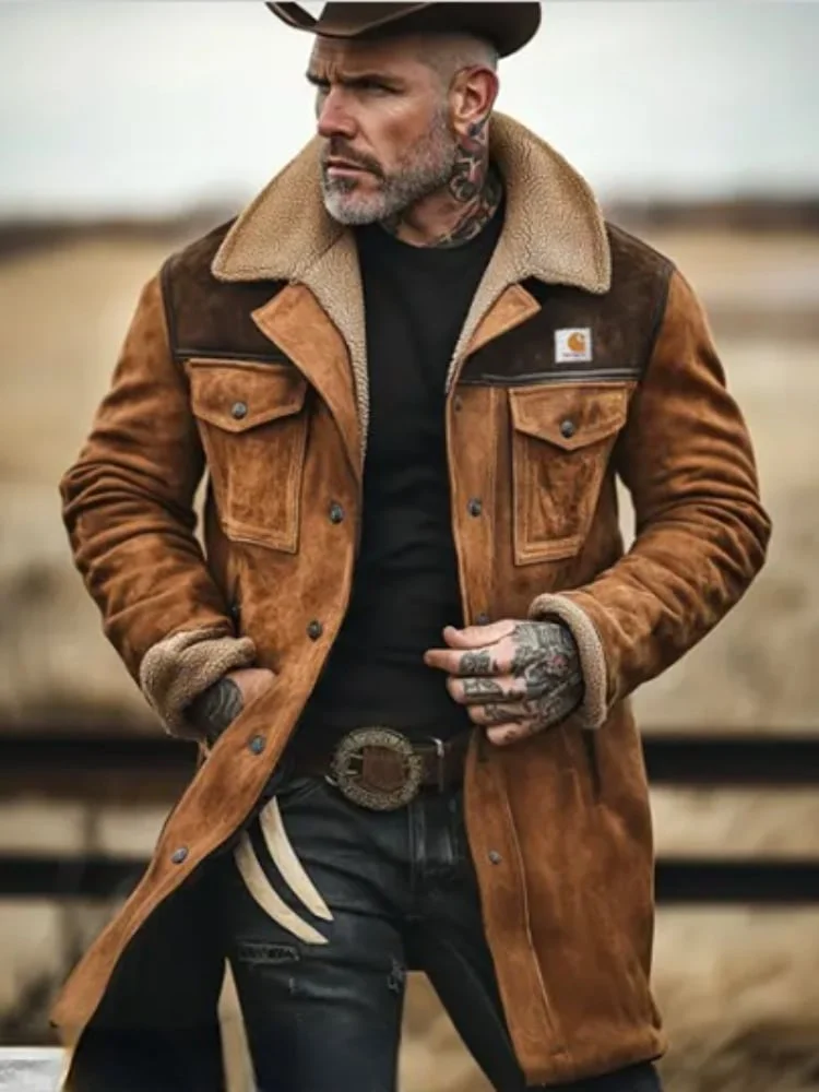 Men's Outdoor Vintage Sports Pocket Jacket
