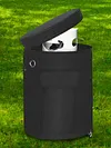 Propane Bottle Gas Tank Sun Cover with Storage Pocket for Trailer Grills Outdoor